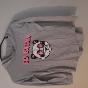 Girls Hooded Long sleeved t shirt
